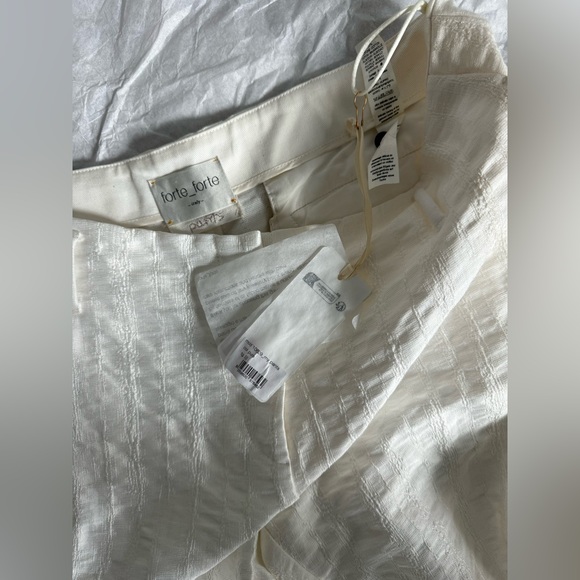 Forte Forte Textured Flared Trouser Pant New - Picture 4 of 4